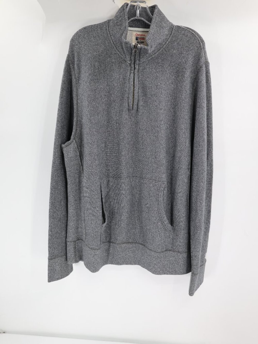 Todd Snyder X Champion Sweatshirt 1/4 Zip Mens 2XL Gray pullover cotton pockets